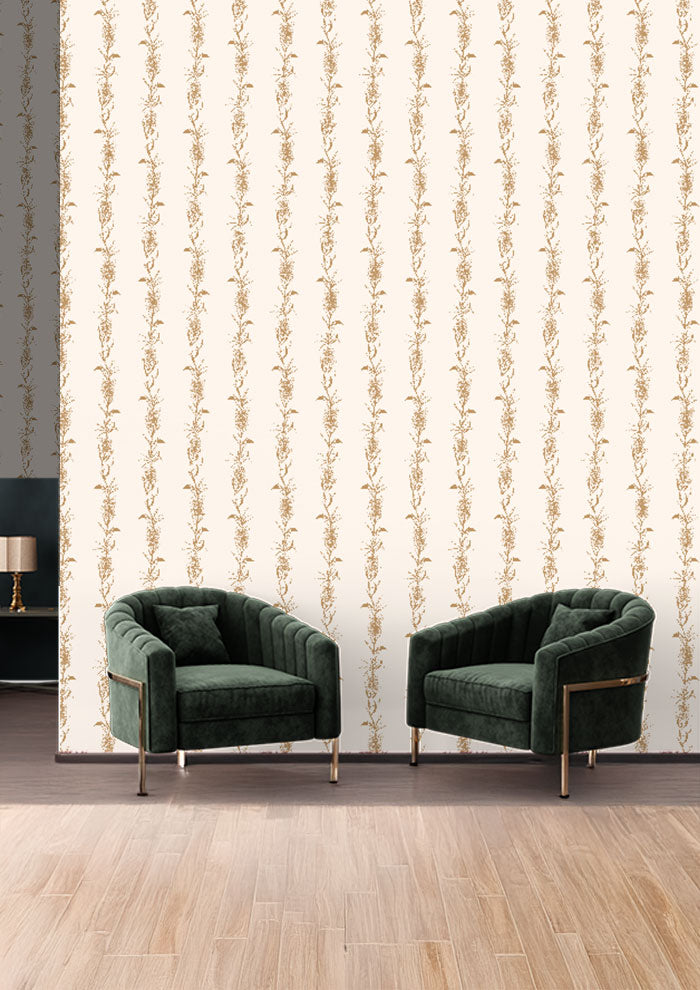 Bottle Brush Stripe - Gold