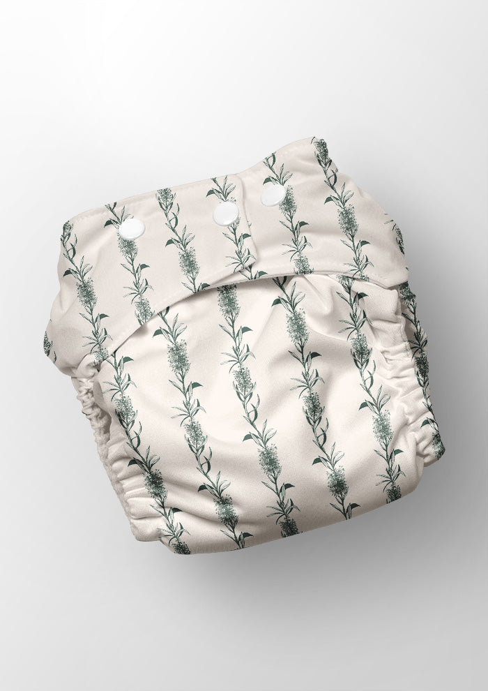 Bottle Brush Stripe - Green