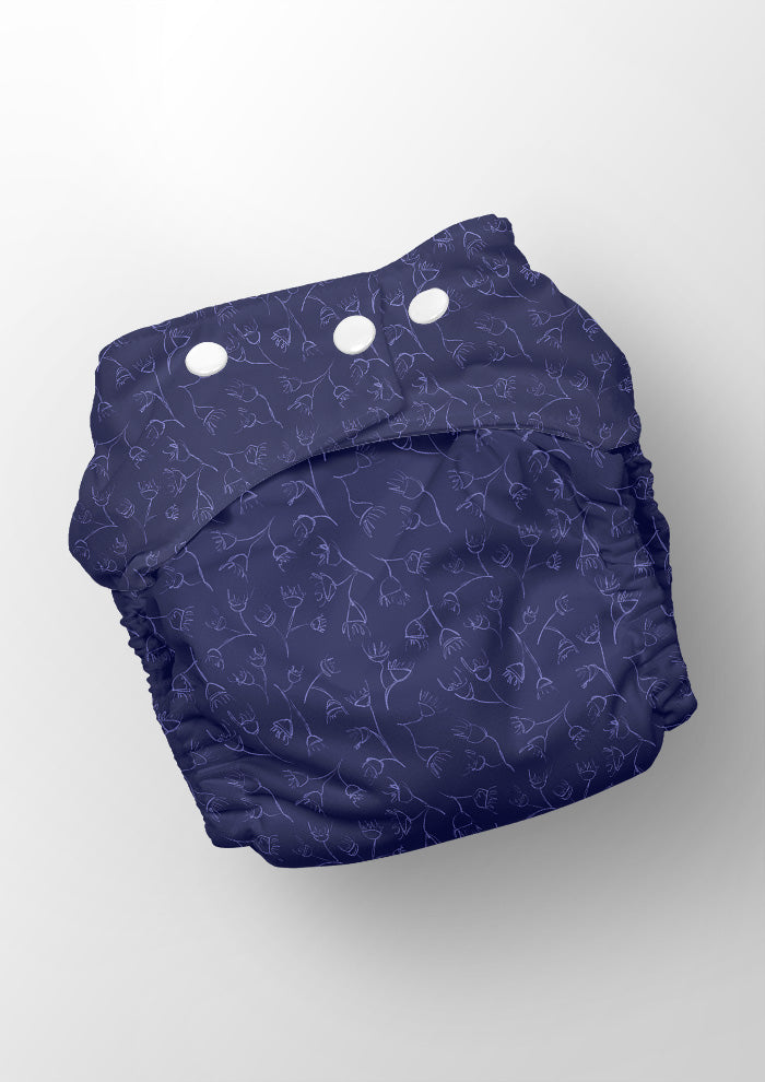 Cascading Eucalypt - Navy