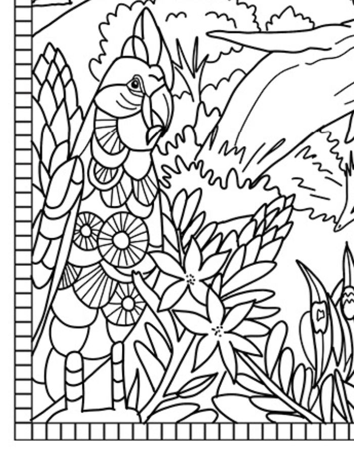 Free South Australia Colouring Page