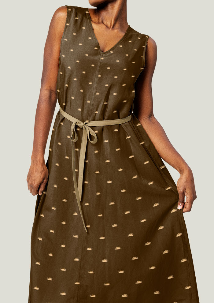 Dawn Dots - Chocolate Brown