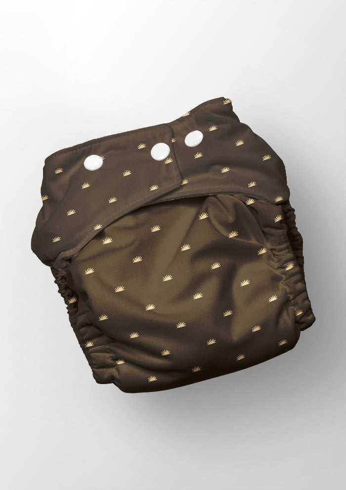 Dawn Dots - Chocolate Brown