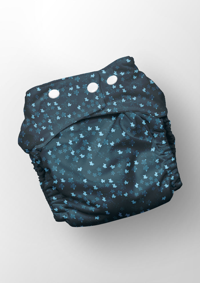 Ditsy Daisy | Denim on Navy