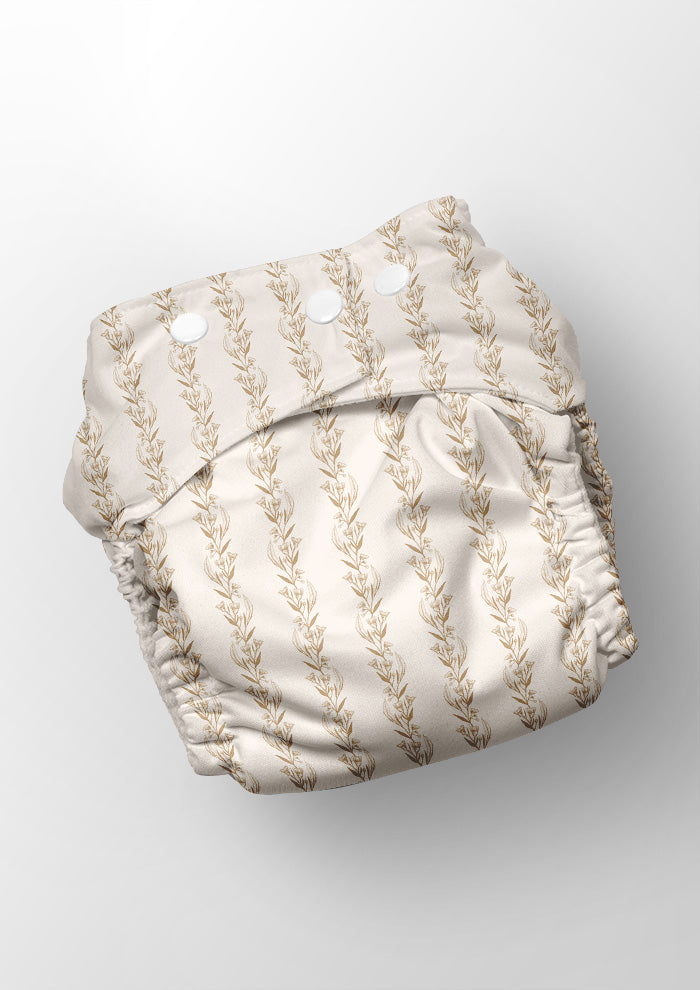 Eucalypt Blossom Stripe - Gold