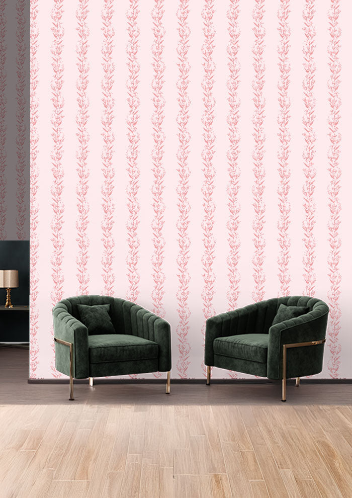 Eucalypt Blossom Stripe - Pink