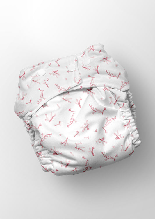 Falling Sprigs - Crimson