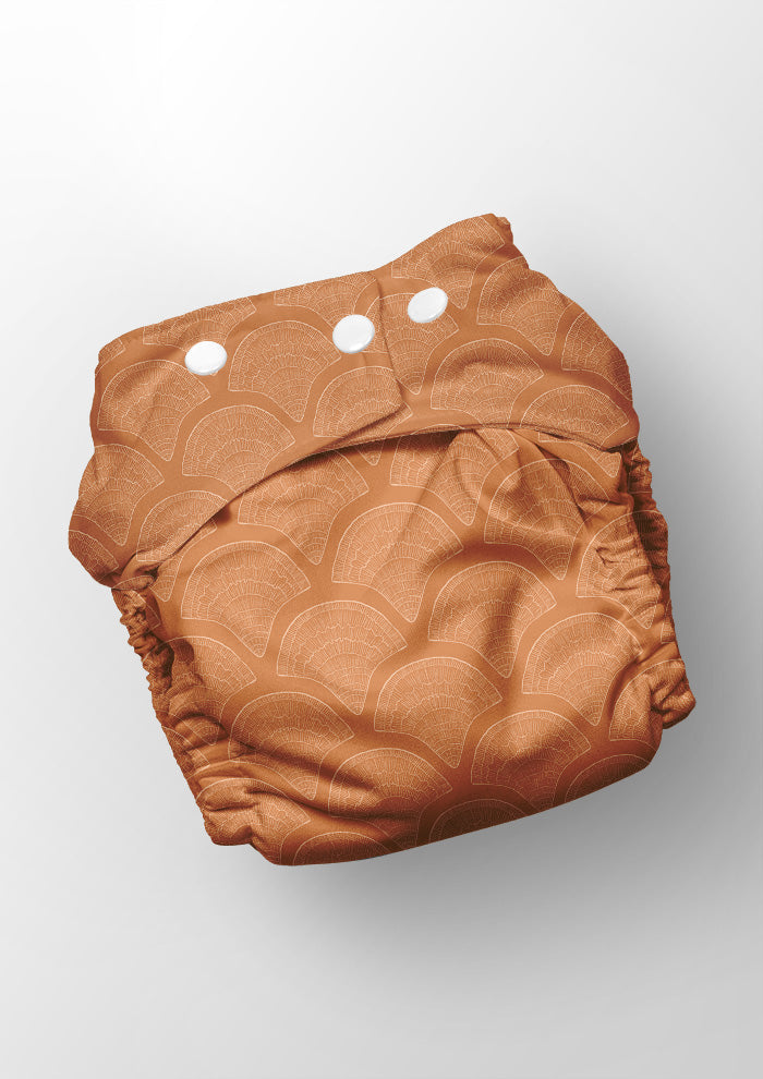 Filigree Fans - Orange