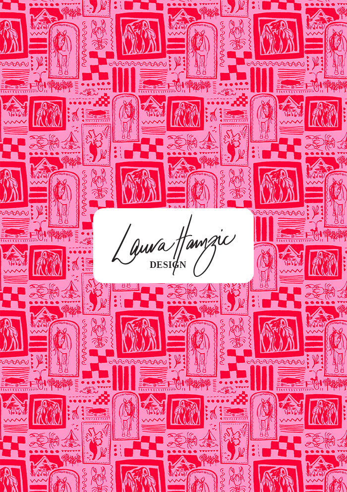 Homegrown Days - Red & Pink