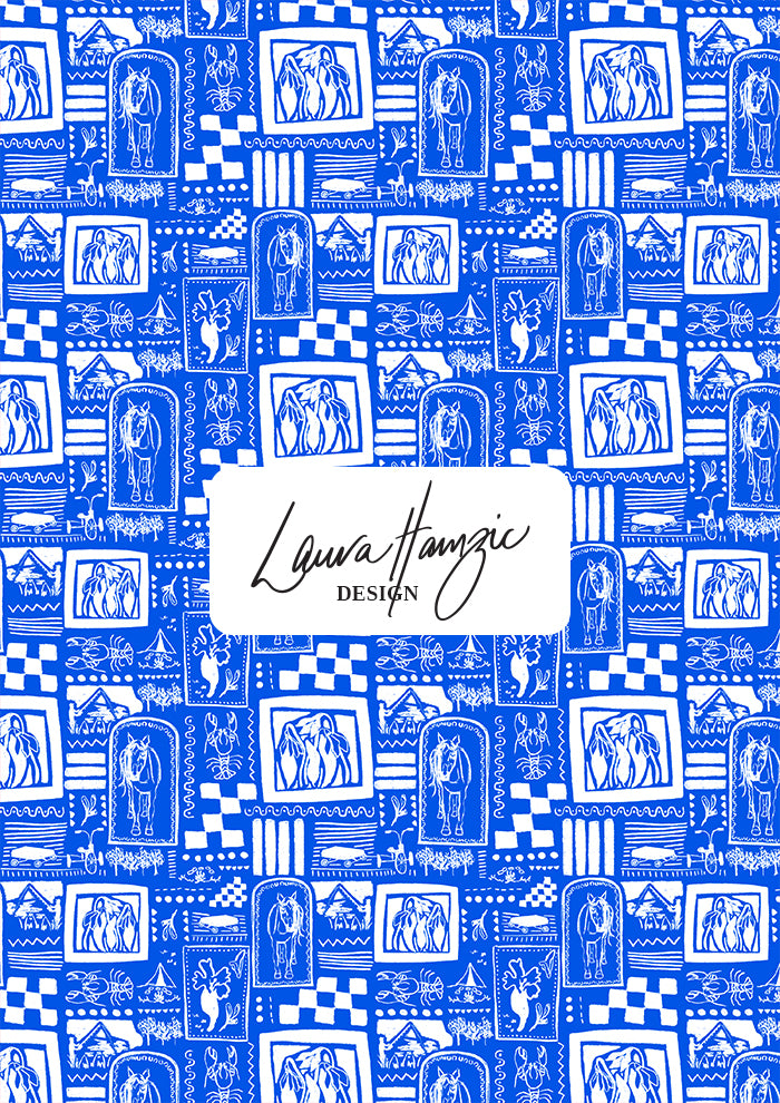 Homegrown Days - White & Blue