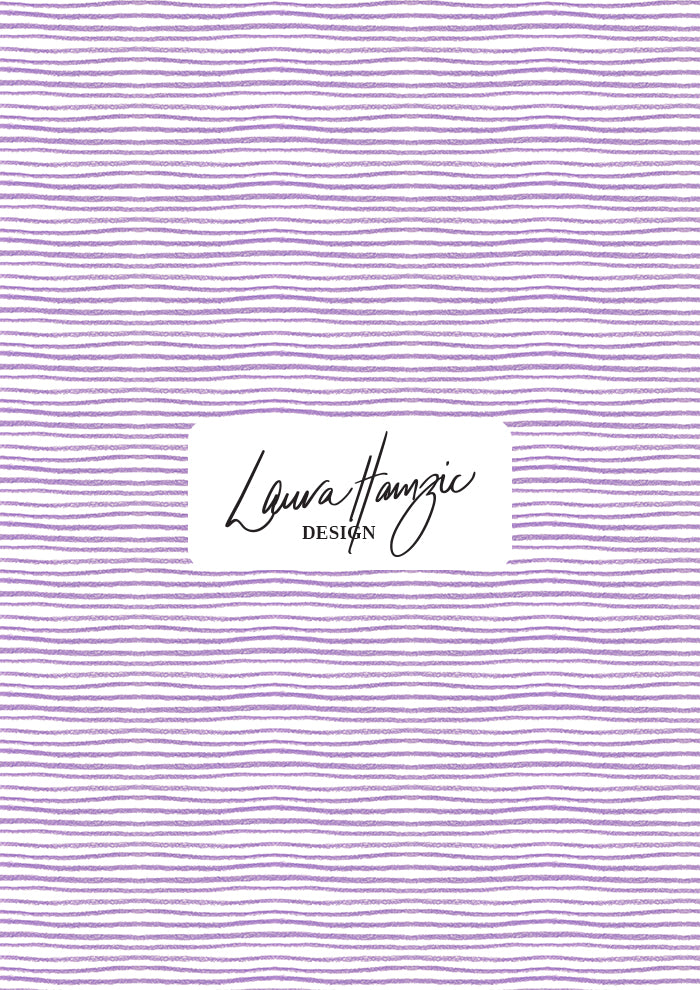 Small-scale Plough Lines pattern by Laura Hamzic, Australian surface pattern designer