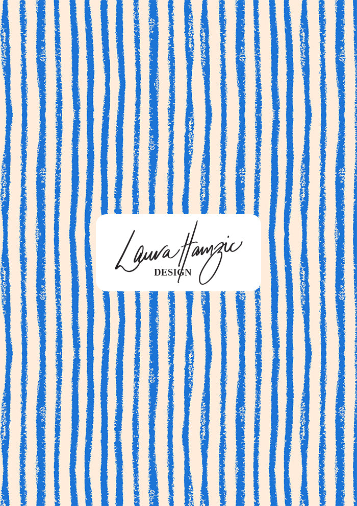 Sandy Stripe surface pattern – wobbly, sketchy hand-drawn lines inspired by the spontaneous trails kids leave in the sand. Playful organic stripe design, lively and textured, perfect for Australian kidswear, swimwear, wraps, and apparel.