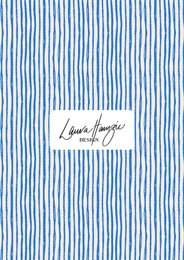 Sandy Stripe surface pattern – wobbly, sketchy hand-drawn lines inspired by the spontaneous trails kids leave in the sand. Playful organic stripe design, lively and textured, perfect for Australian kidswear, swimwear, wraps, and apparel.