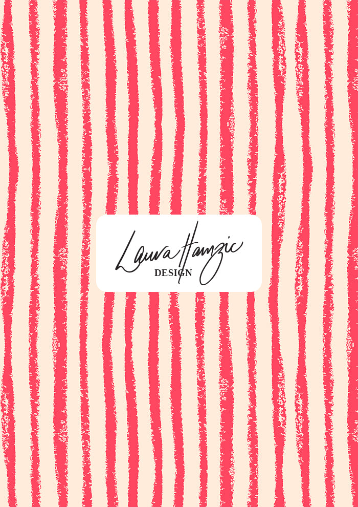 Sandy Stripe surface pattern – wobbly, sketchy hand-drawn lines inspired by the spontaneous trails kids leave in the sand. Playful organic stripe design, lively and textured, perfect for Australian kidswear, swimwear, wraps, and apparel.