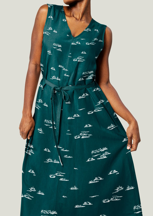 Womens clothing featuring Spinifex Scatter hand-drawn grass surface pattern – textured spinifex design inspired by the Aussie outback.