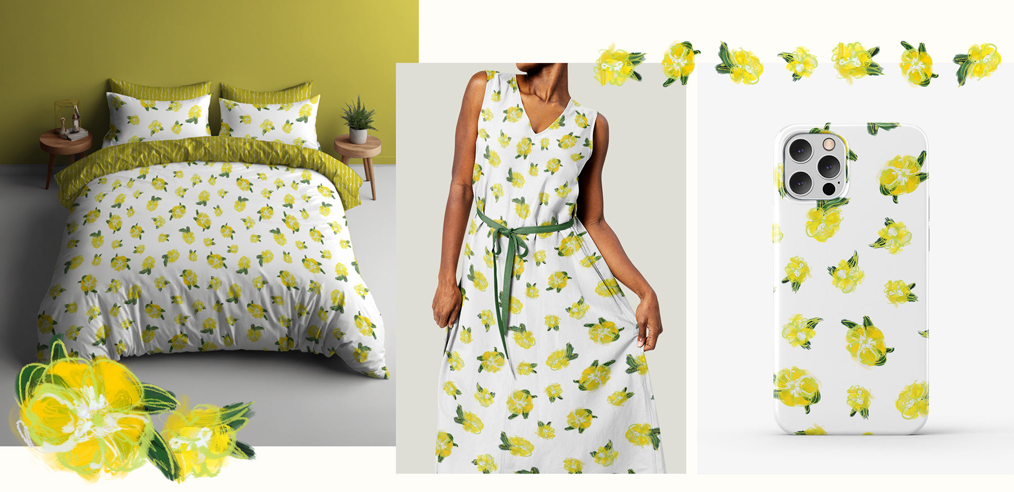 Guide to working with a surface pattern designer by Laura Hamzic