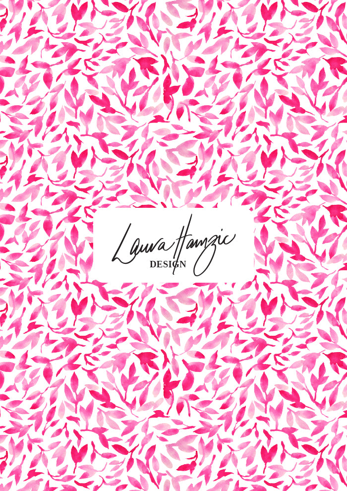 Tangled Leaves - Pink