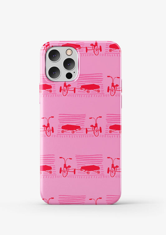 Trike Tracks - Red & Pink