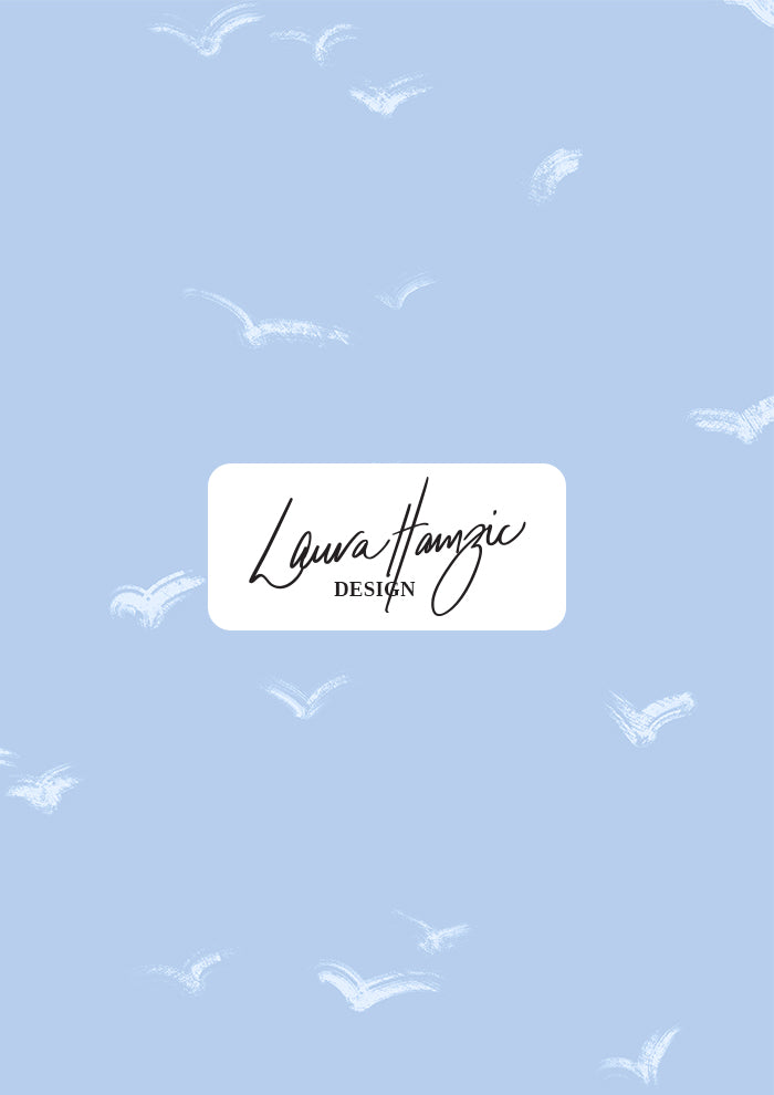 Whisper Wing - Dusty Blue