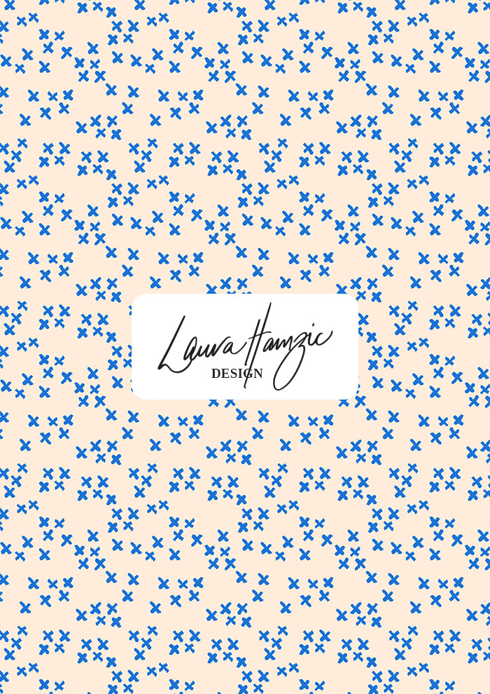 X Marks the Spot surface pattern – bold pencil-drawn X shapes inspired by make-believe treasure hunts and secret bush maps. Playful Australian kidswear fabric design, sketchy graphic texture, adventurous children’s pattern for clothing, accessories, and swimwear. Australian Surface Pattern Design
