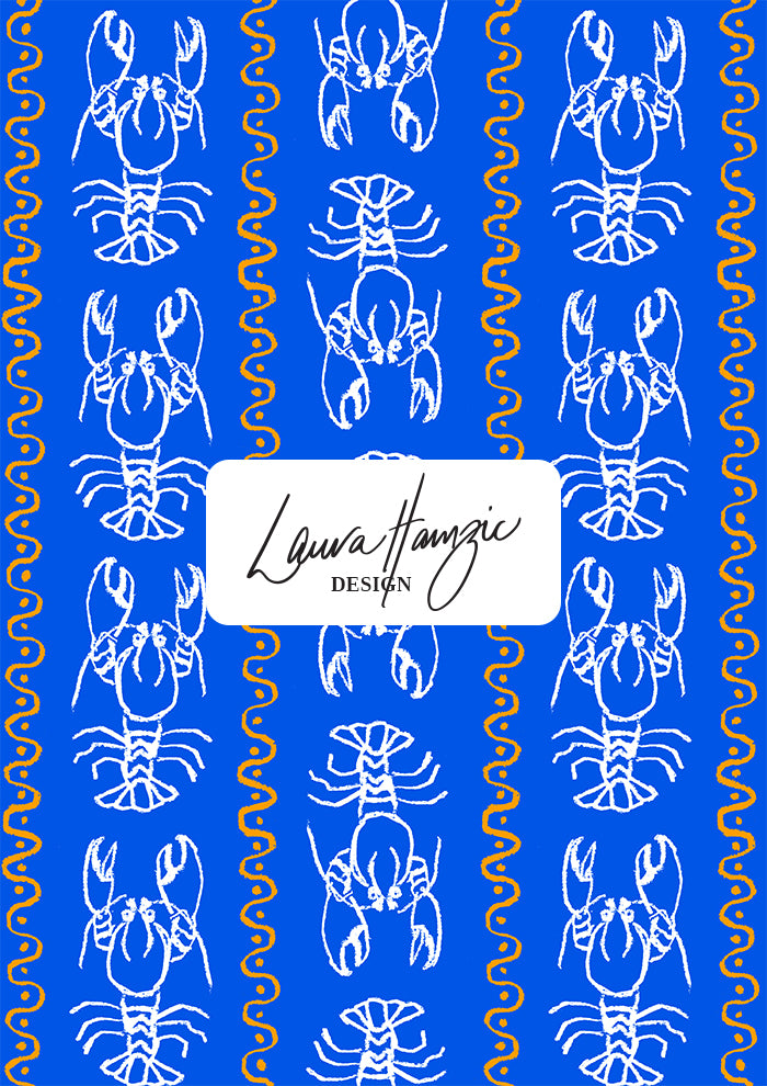 Yabby Races - White, Orange & Blue