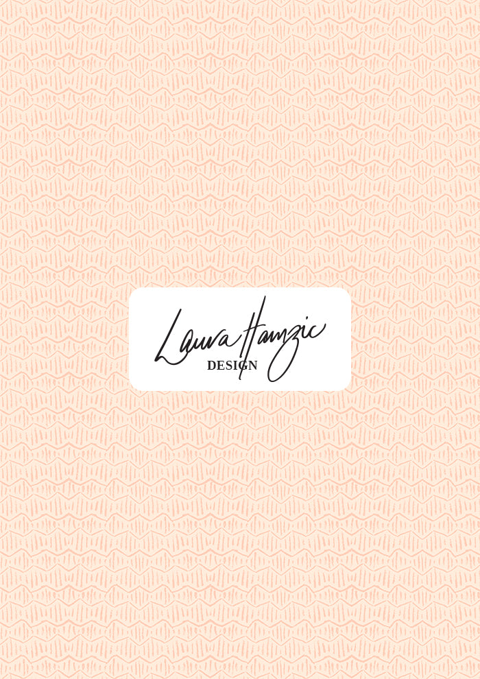 Zig Zag Track surface pattern – sketchy hand-drawn zig-zags inspired by bushwalks and childhood adventures. Coloured pencil texture, subtle coastal Australian pattern design, fabric, bedding, swimwear