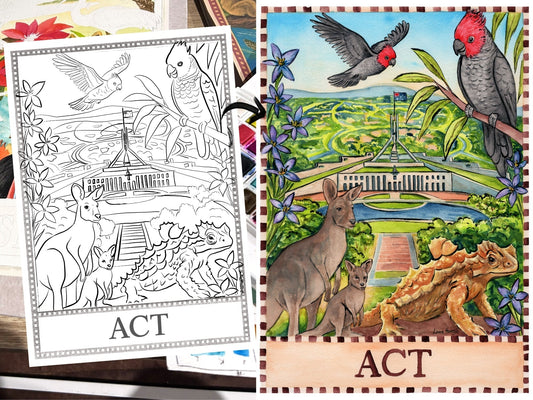 Painting the Australian Capital Territory: Capturing Quiet Detail and Place