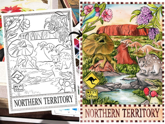 Painting the Northern Territory: Capturing Colour, Heat, and Raw Landscape