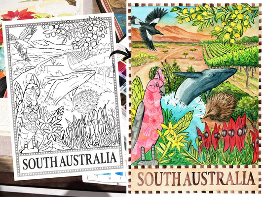 Painting South Australia: Finding Balance Between Coast, Wildlife, and Land
