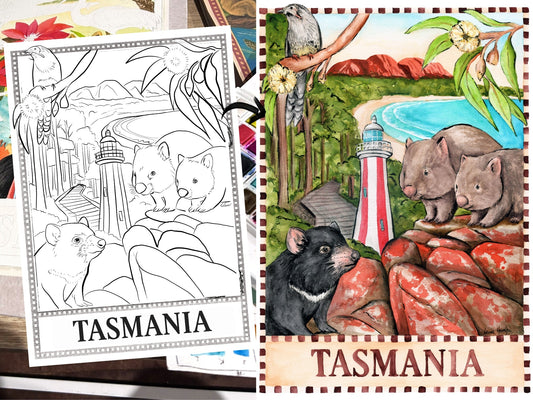 Painting Tasmania: Capturing Stillness, Wildlife, and Untamed Beauty