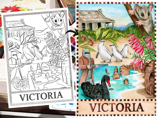 Painting Victoria: Capturing the Energy and Detail of an Iconic State