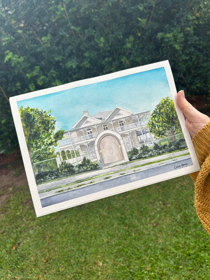 Custom Commissions in Watercolour & Acrylic