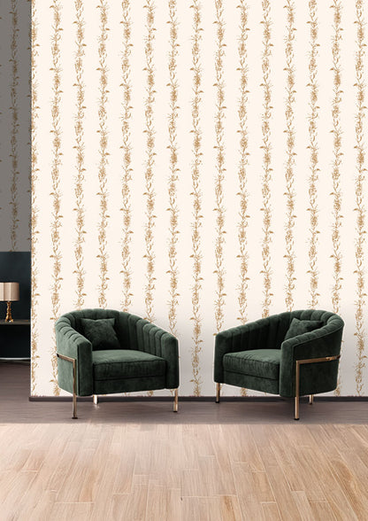 Bottle Brush Stripe - Gold