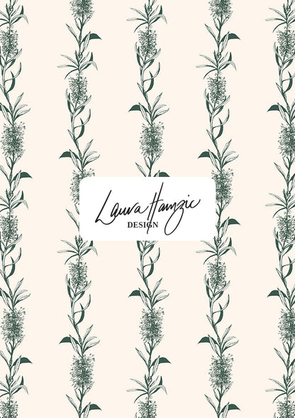 Bottle Brush Stripe - Green