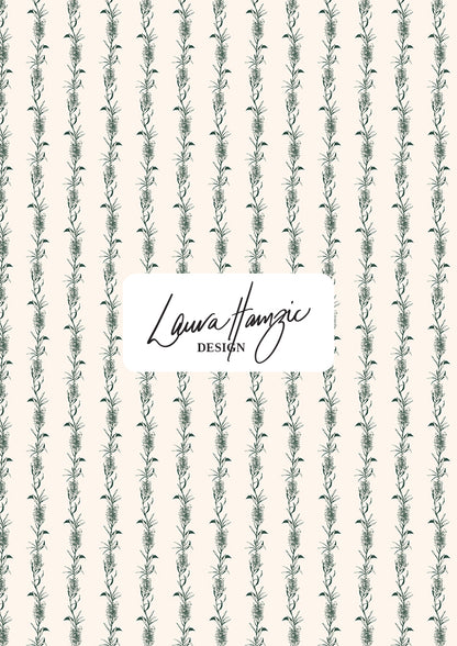 Bottle Brush Stripe - Green