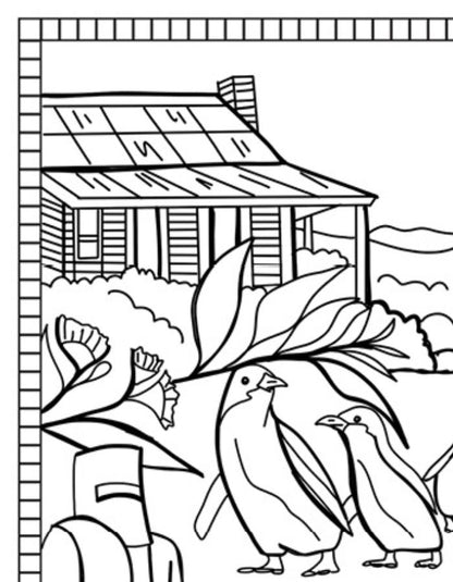 Free Victoria Colouring Page