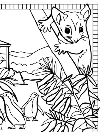 Free Victoria Colouring Page