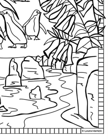 Free Victoria Colouring Page