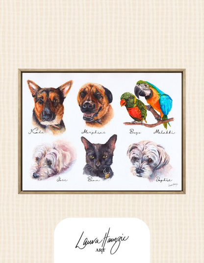 Custom Pet Portraits