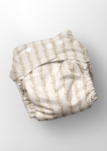 Eucalypt Blossom Stripe - Gold