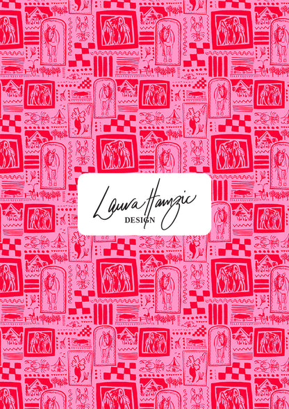 Homegrown Days - Red & Pink