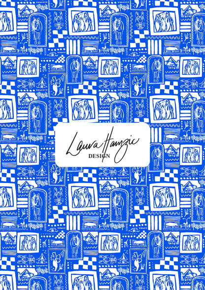 Homegrown Days - White & Blue