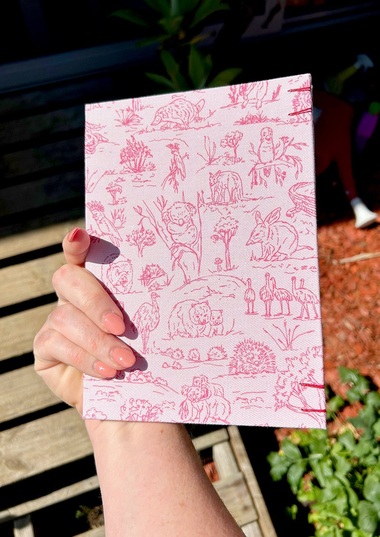 Watercolour sketchbook with Outback Crew Aussie animal design, perfect for drawing and painting
