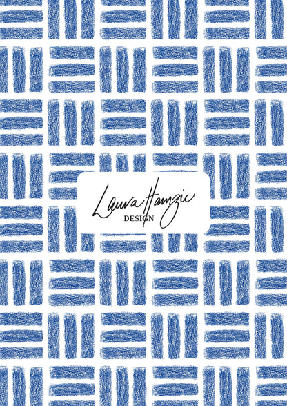 Medium-scale Leotard Lines pattern by Laura Hamzic, Australian surface pattern designer