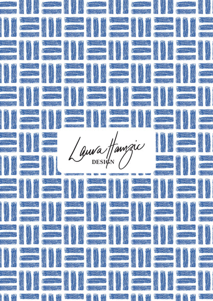 Small-scale Leotard Lines pattern by Laura Hamzic, Australian surface pattern designer