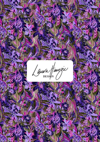 Midnight Bloom - Purple