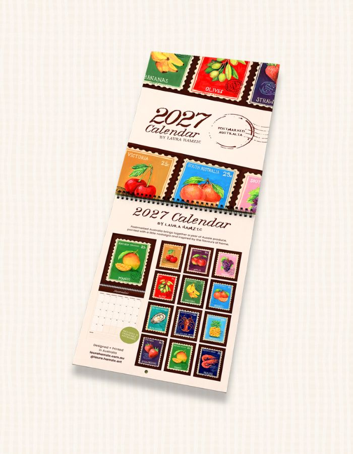 Postmarked Australia 2027 Calendar