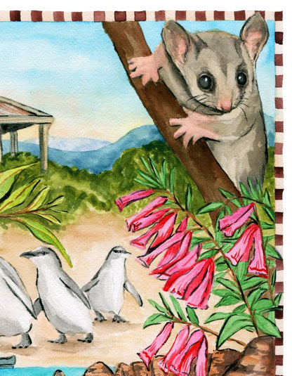 Victoria Australia gift print perfect as a keepsake from Melbourne or coastal travels