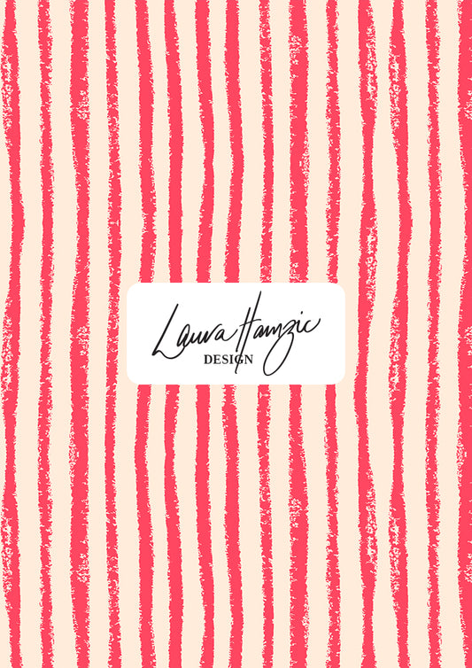 Sandy Stripe surface pattern – wobbly, sketchy hand-drawn lines inspired by the spontaneous trails kids leave in the sand. Playful organic stripe design, lively and textured, perfect for Australian kidswear, swimwear, wraps, and apparel.