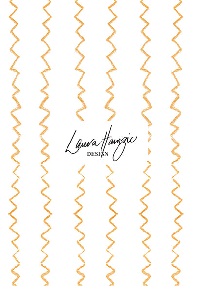 Large-scale Stitch in Time pattern by Laura Hamzic, Australian surface pattern designer