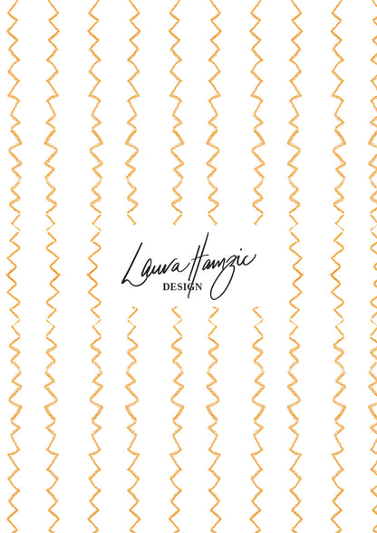 Medium-scale Stitch in Time pattern by Laura Hamzic, Australian surface pattern designer